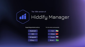 Hiddify Manager X (10). Your all-in-one proxy panel solution! Manage multiple protocols and domains