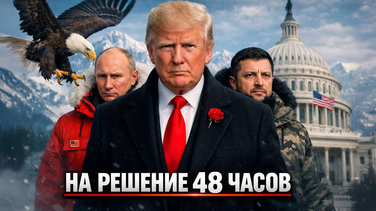 ⚡️Трамп летит в Давос ставить ультиматум Европе | война за Гренландию