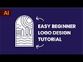 Adobe Illustrator Beginner Tutorial: Simple Vector Logos