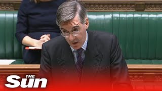 Downing Street Christmas Party: Rees-Mogg scrutinised over laughing video