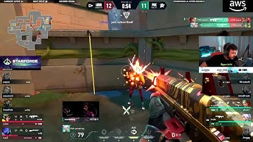 PRX something Judge Shorty 3K Overtime!! - PRX vs LOUD - Valorant Champions 2023