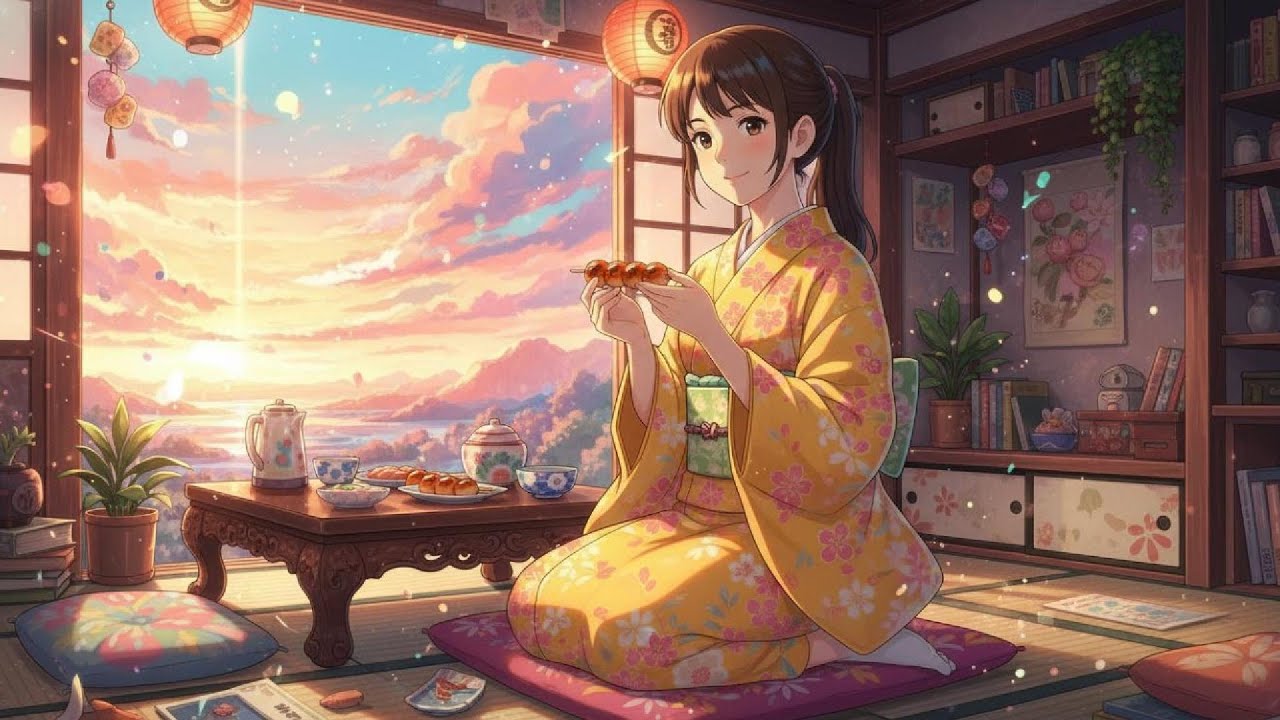 A Cozy peaceful Day (Ghibli Style) Slice of Life