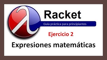 DrRacket Expresiones matemáticas