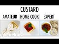 4 Levels of Custard: Amateur to Food Scientist | Epicurious