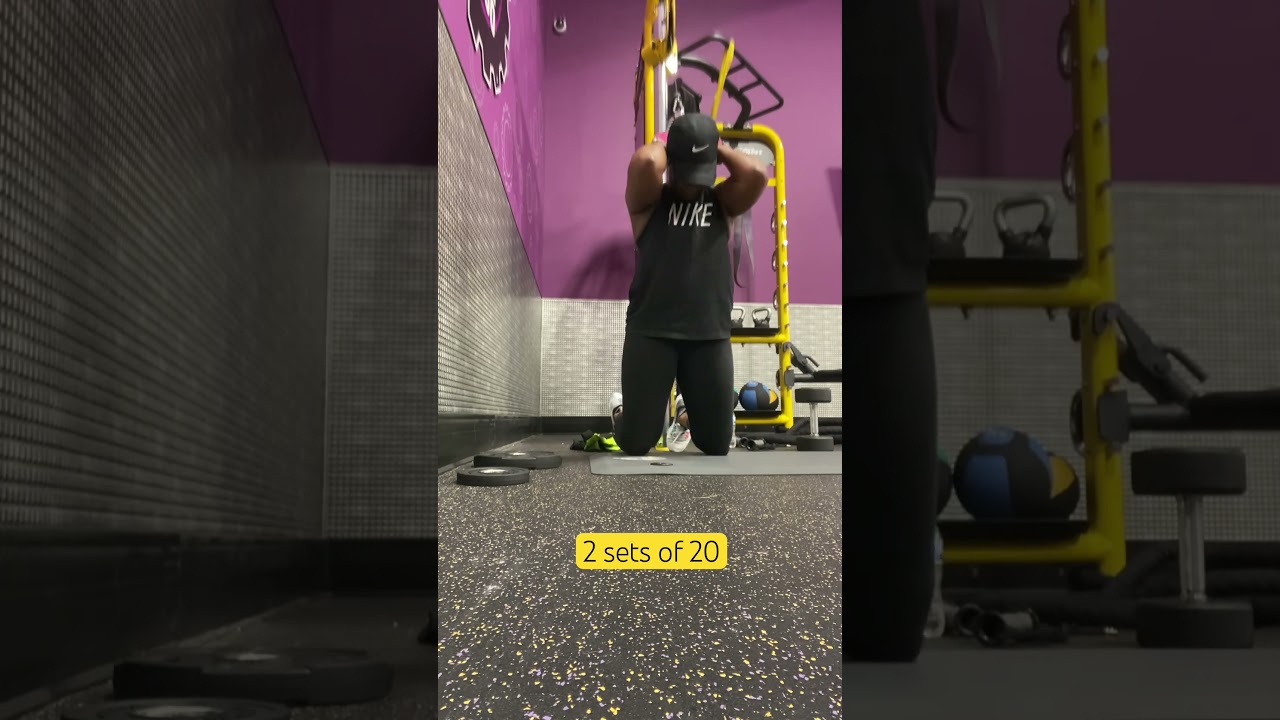 Ab Workout at Planet Fitness                  