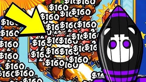 so I went LATEGAME with the BROKEN COBRA TOWER in Bloons TD Battles....