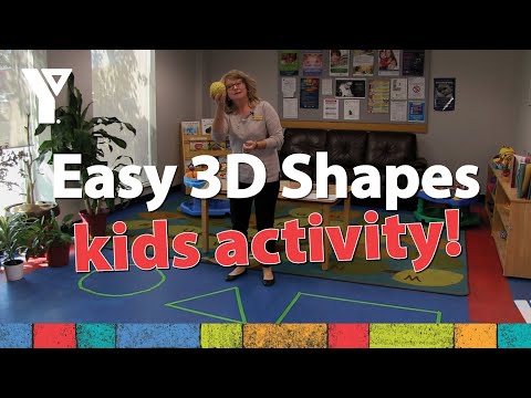 3D Shapes Home Kids Activity