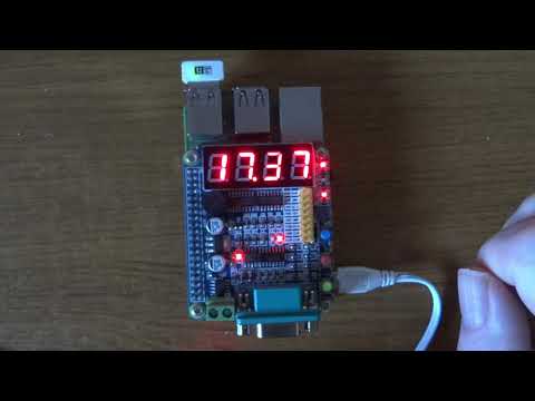 Raspberry Pi EB:Expansion Board PI:PI seven segment display