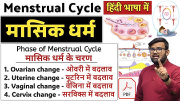 Menstrual Cycle | मासिक धर्म | Periods | Female Reproductive System | Anatomy and Physiology | Ovary