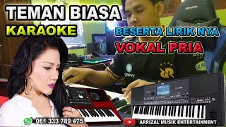Karaoke Teman Biasa Nada PRIA Tanpa Koplo ( Sampling Glerr Keyboard PA 600 )Gratis STYLE PA50 SD A-Z