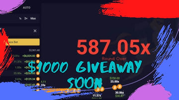 Roobet Crash Challenge $100 to $1000 - $1k giveaway - PT 7