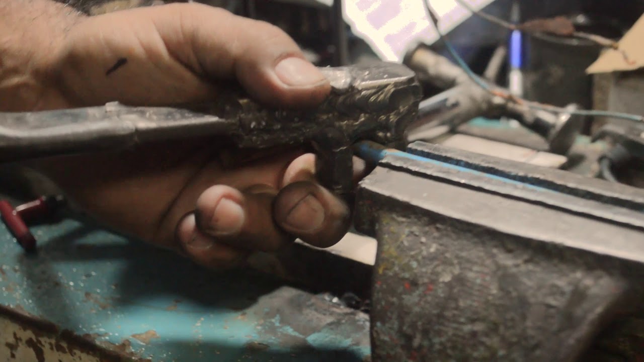 ENTORTA VERGALHÃO CASEIRO - COMO DOBRAR FERRO