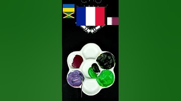 Satisfying Color Mixing 🏳️‍🌈 What do mixed flag colors make ?