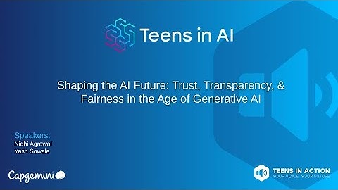 Shaping AI For a Fairer Future: Trust, Transparency and Fairness in the Age of Generative AI