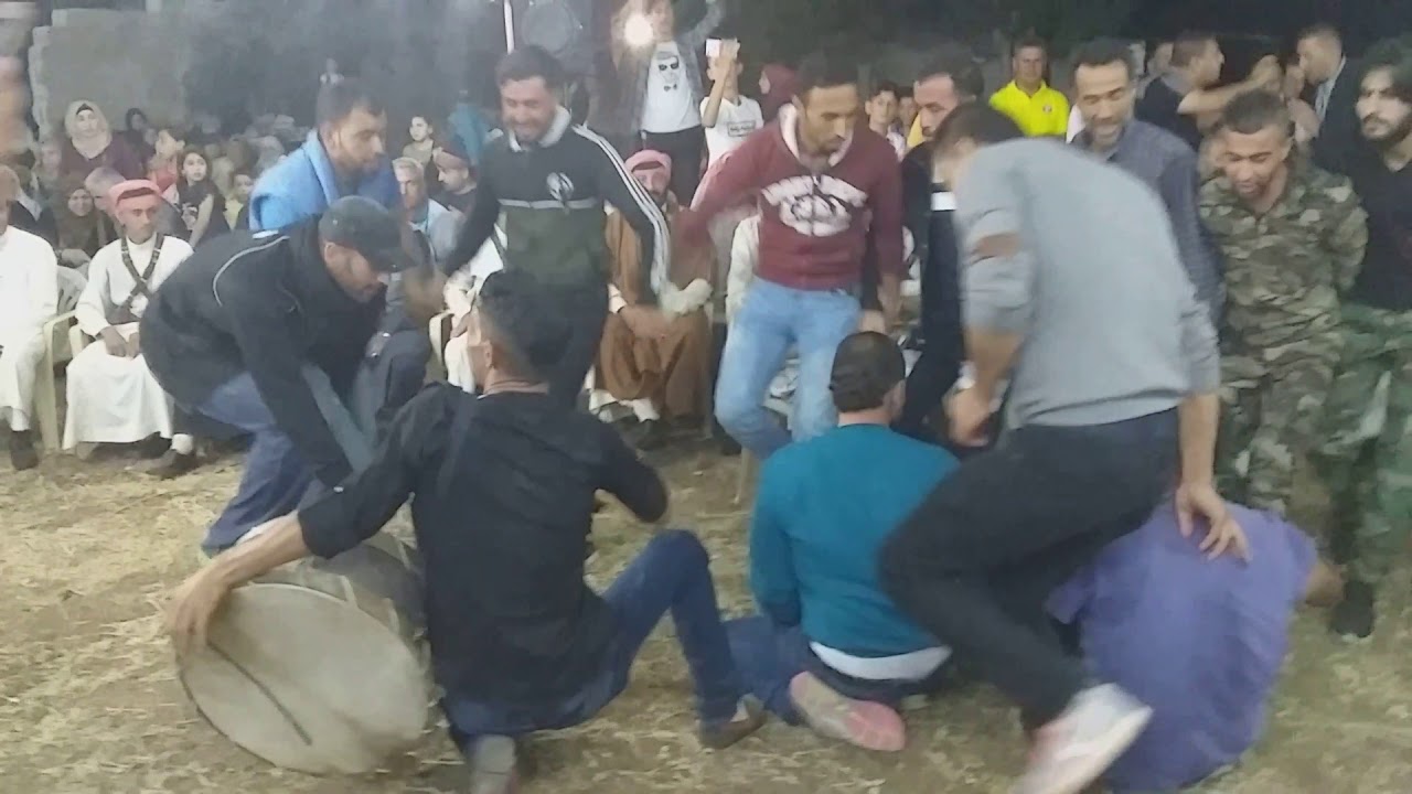 افراح ال دخل لله درعا تسيل العريس احمد دخل لله