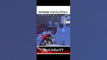Fastest 1V5 Clutch In Bgmi 💀 #shorts