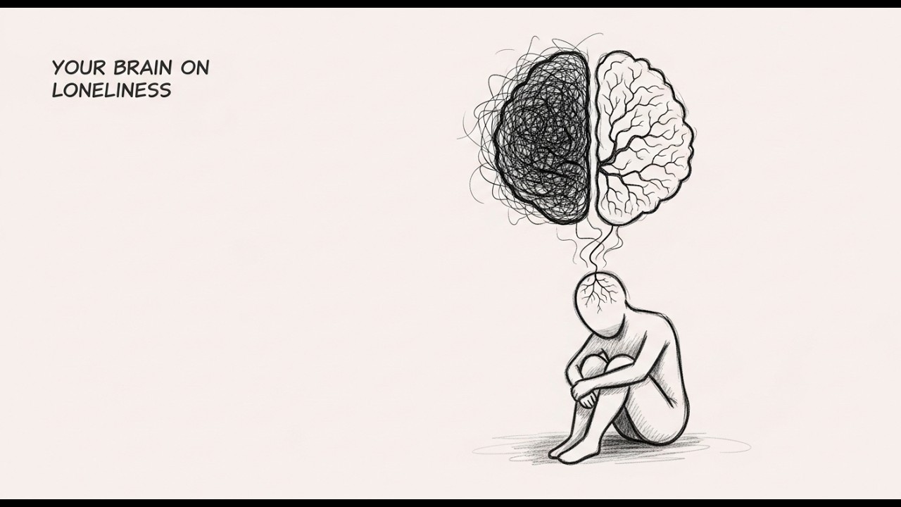 “Loneliness Is Rewiring Your Brain — Here’s What It’s Doing” #loneliness #mentalhealth #selfgrowth