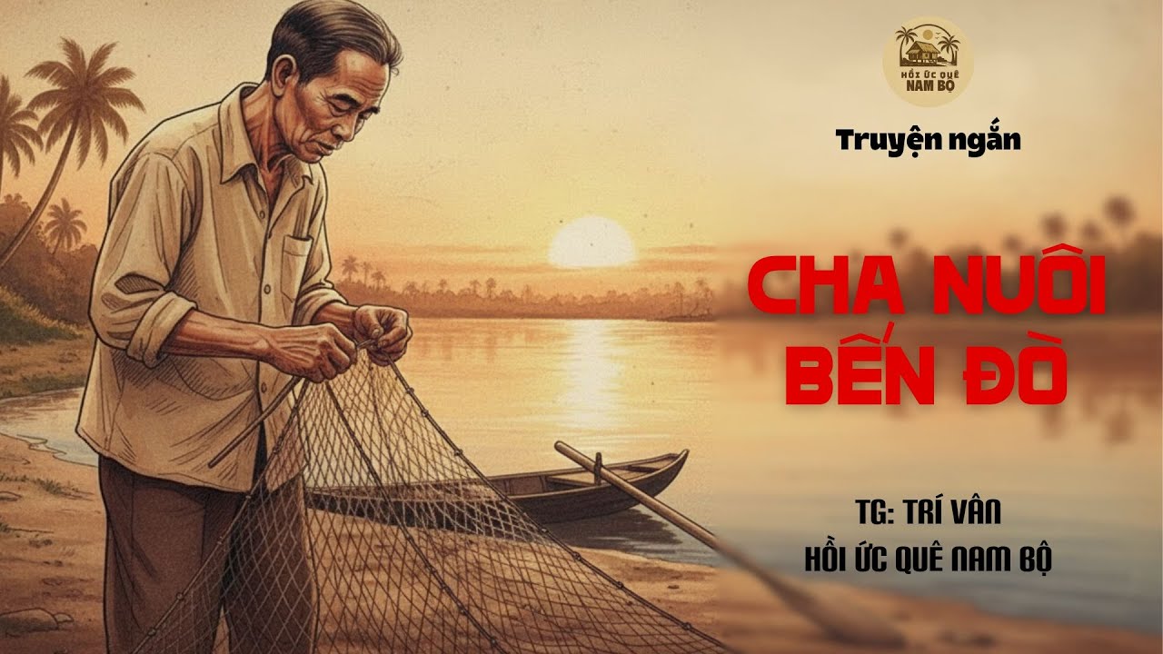 Chuyện Xưa Dễ Ngủ | Cha Nuôi Bến Đò | Ngủ ngon cùng Hồi Ức Quê Nam Bộ