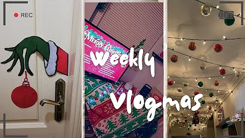 Vlogmas week 1 