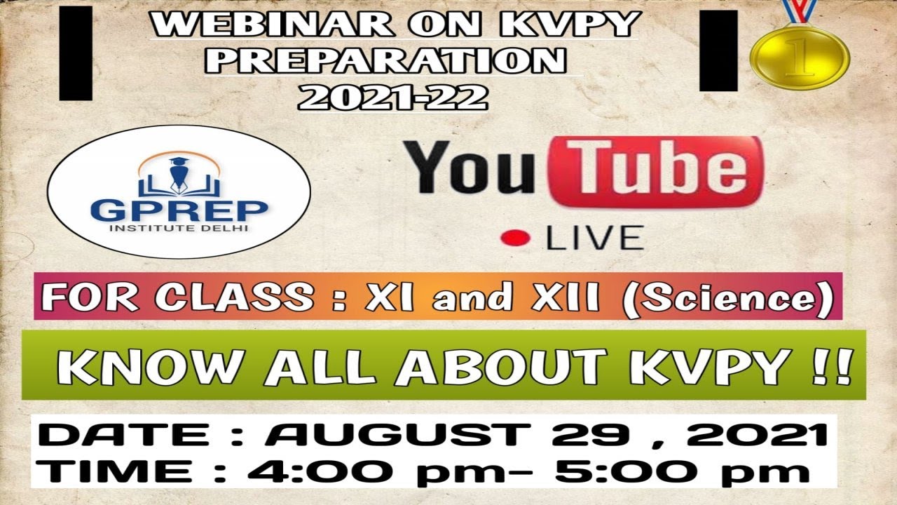 Information and Strategy | KVPY 2021 | GPREP INSTITUTE | IISC | IISER