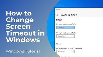 How to Change Screen Timeout in Windows 10 (Easy)