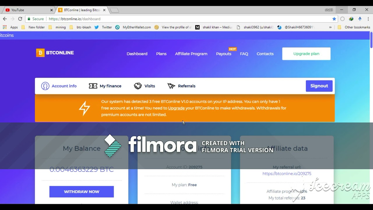 NEW BITCOIN MINING - BTCONLINE.IO - YouTube