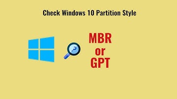 Method to check  disk partition style on Windows XP, 7, 8, 8.1, 10
