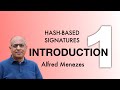 Lecture 1. Introduction (Hash-Based Signatures)