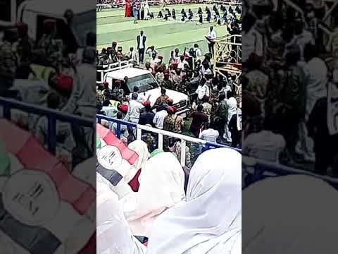 استقبال المرشال مناوي في جنوب دارفور نيالا 