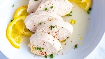 Perfect Juicy Poached Chicken Recipe