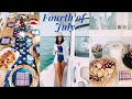 4TH OF JULY VLOG | boat day, dinner party, fireworks, celebrating with the fam!!