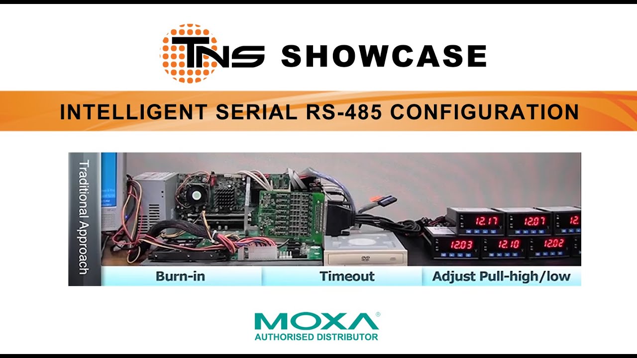 Moxa PCI Express Serial Board RS485 - Single Step Configuration