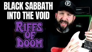RIFFS OF DOOM: Black Sabbath Into The Void - Guitar Demo with TAB News