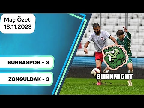 Bursaspor 3 - 3 Zonguldak Kömürspor | Maç Geniş Özet | 18.11.2023 |