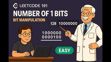 HOW - LeetCode 191 | Number of 1 Bits [easy]