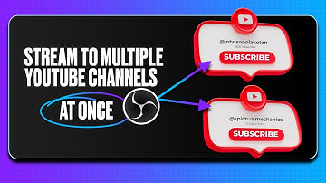 How to Stream to Multiple YouTube Channels at Once using OBS || Easy Guide 2025