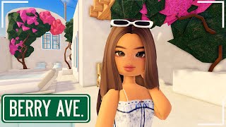 Come To Greece With Me! || Berry Avenue VLOG || New Santorini Update Resimi