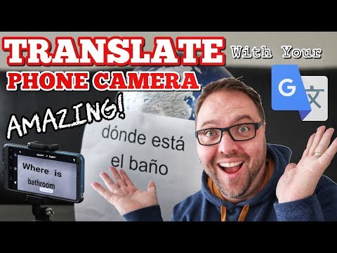 Telefonunuz Kamera ile Gerçek Zamanlı Dil Çevirileri - Google Translate