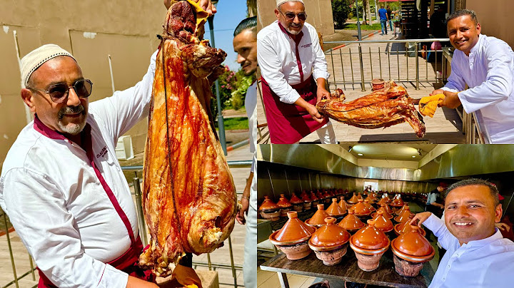 Whole Lamb BBQ With Kings Chef | Tagine and Tangia Cooking | Street Food Morocco 🇲🇦