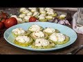 Кабачки запеченные с сыром фета