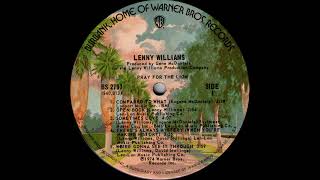 Information LENNY WILLIAMS - Theres Always Mystery When Youre Making History News