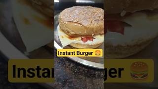 make burger with ingredients available at home shorts burger recipe video streetfood  viral