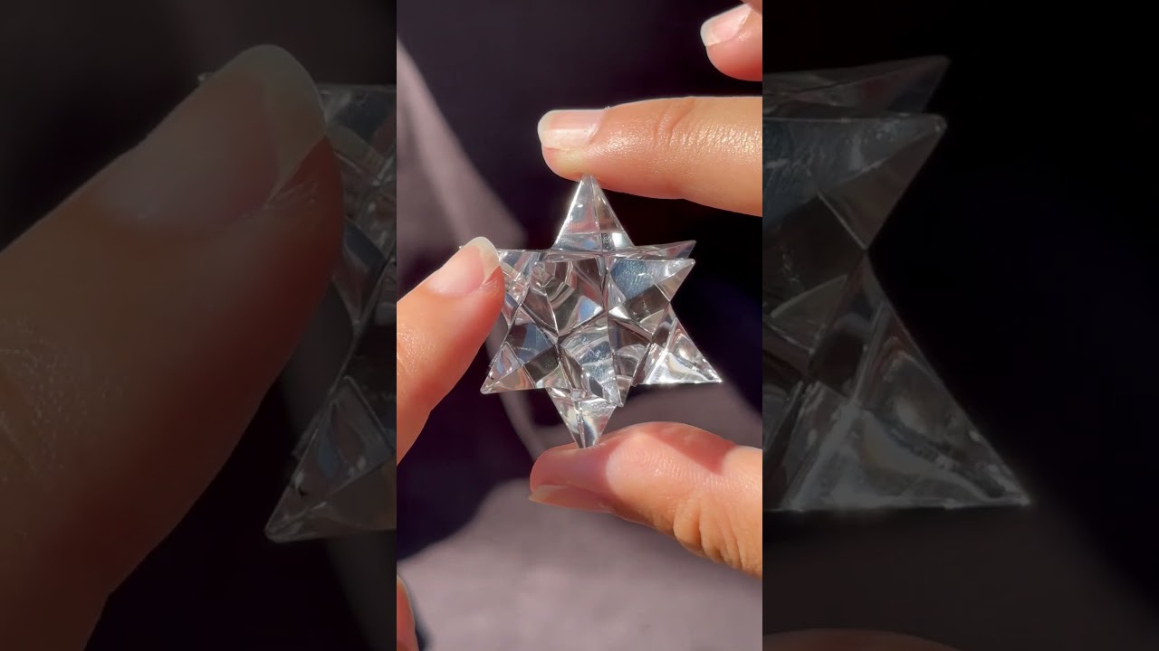 ガネーシュヒマール産【水晶】アステロイド マカバ スター 最高品質