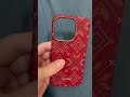 PITAKA iPhone 16 Pro Scarlett (PitaTap™) | Ultra-Slim Case 聖誕節 猩紅 超薄保護殼