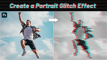 How to Create a Portrait Glitch Effect - Photoshop Tutorial