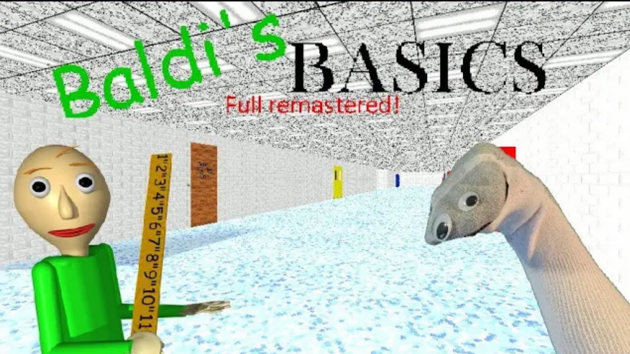 Baldi's basics full remastered by Daniilsuperx - Game Jolt