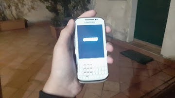 Samsung Galaxy Ch@t GT-B5330 - Shutdown and Startup