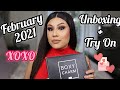 FEBRUARY 2021 BOXYCHARM | UNBOXING AND TRY ON | Alma Rivera Beauty