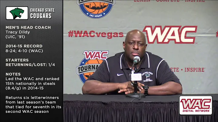 2015-16 WAC Basketball Preview - Tracy Dildy, Chic...