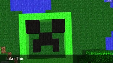 How To Make A 2D Creeper Face